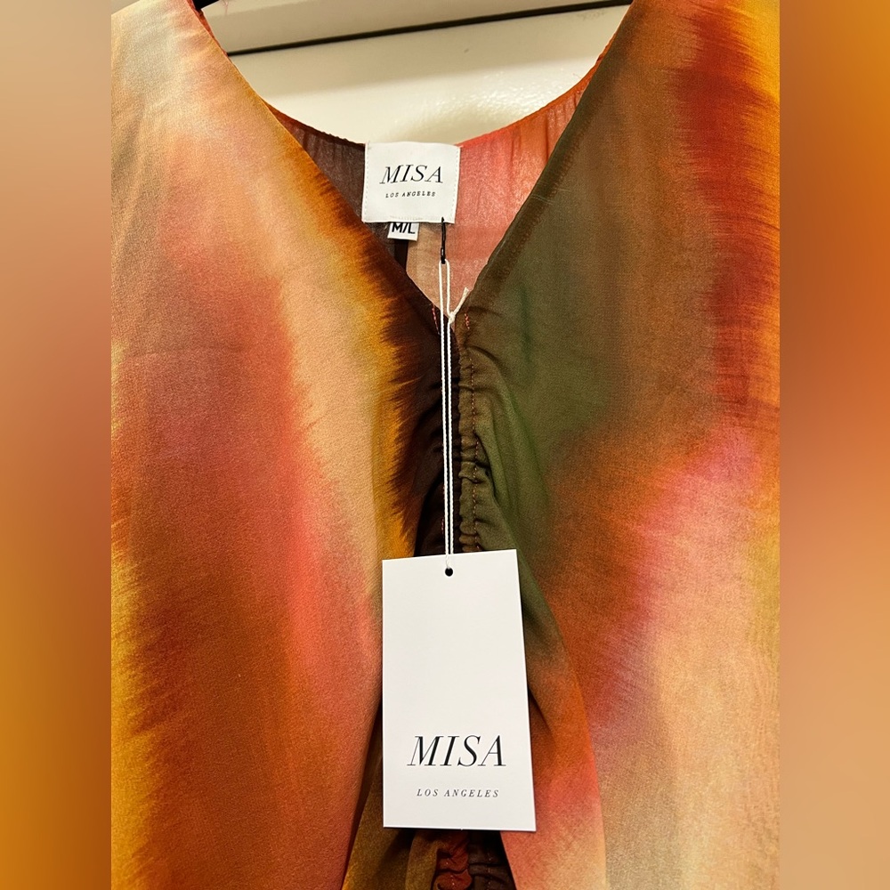 NWT Misa Golfshifteh Dress in Jaipur Ombre - Picture 7 of 11